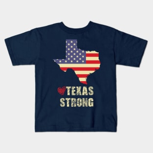 Love Support Pray For Texas Kids T-Shirt